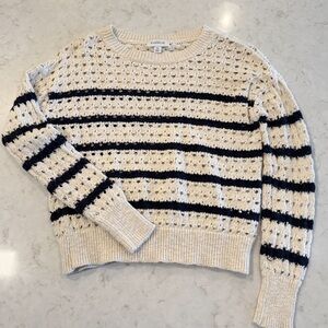 Evereve Striped Knit Sweater